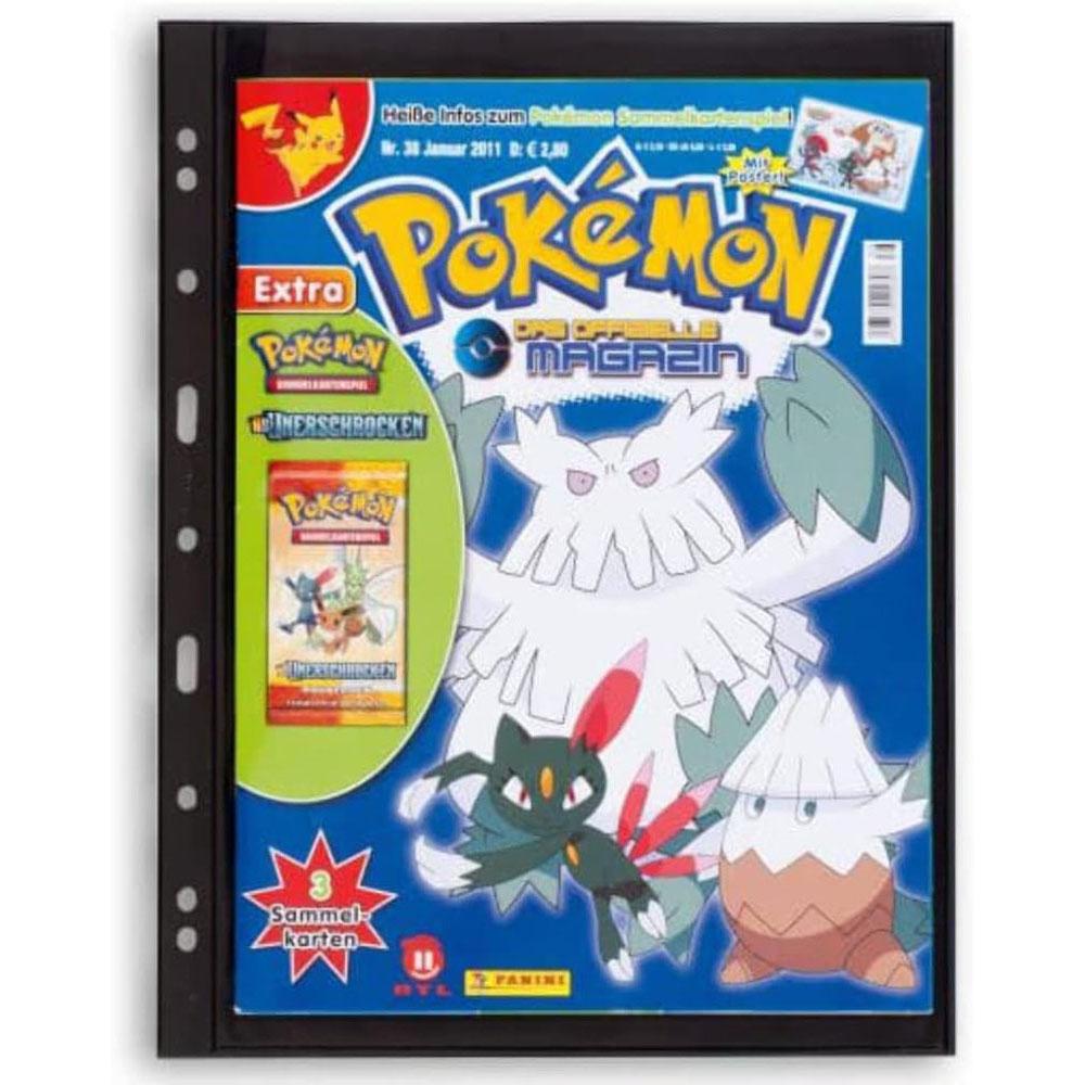 Leuchtturm Grande Plastic Pocket Sheets 5pk (Black) (1S)