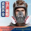6800 Large Facepiece Gas Mask: Anti-Toxic Protection for Spray Painting, Chemical Industry, Pesticide Application, Wide Field of View Dust Defense.