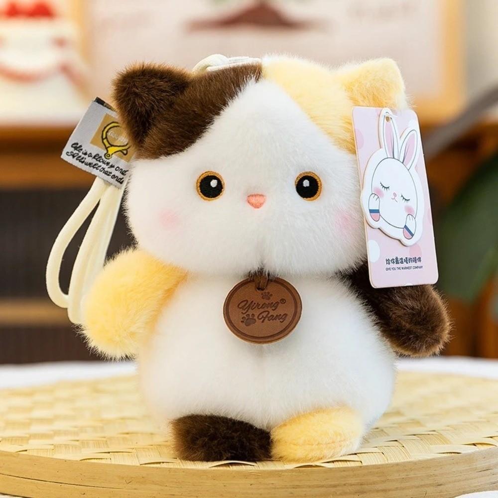 15cm Plushie Keychain Dolls Soft Plush Pendants Cute Stuffed Animal Pendants Kids