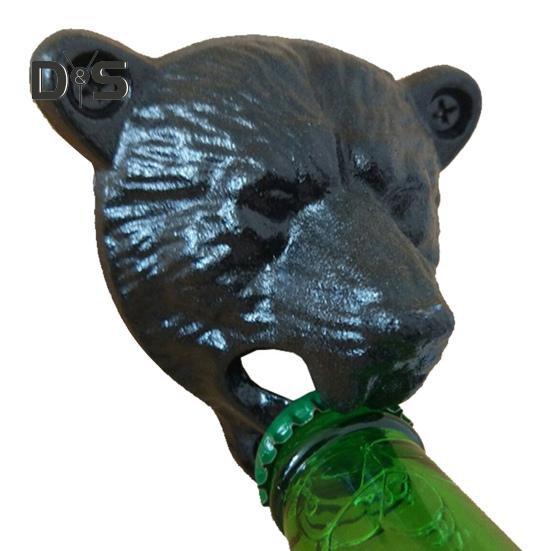 Lightweight Can Opener Creative Excellent Bear Head Bottle Cap Opener