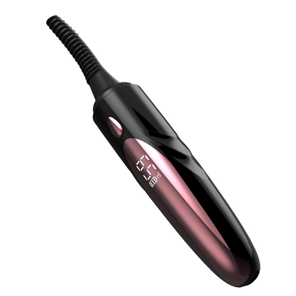 Elektrische Wimpernzange, beheizbare Wimpernzange, intelligentes Wimpernzange-Werkzeug mit Bildschirm, 4 Temperatur