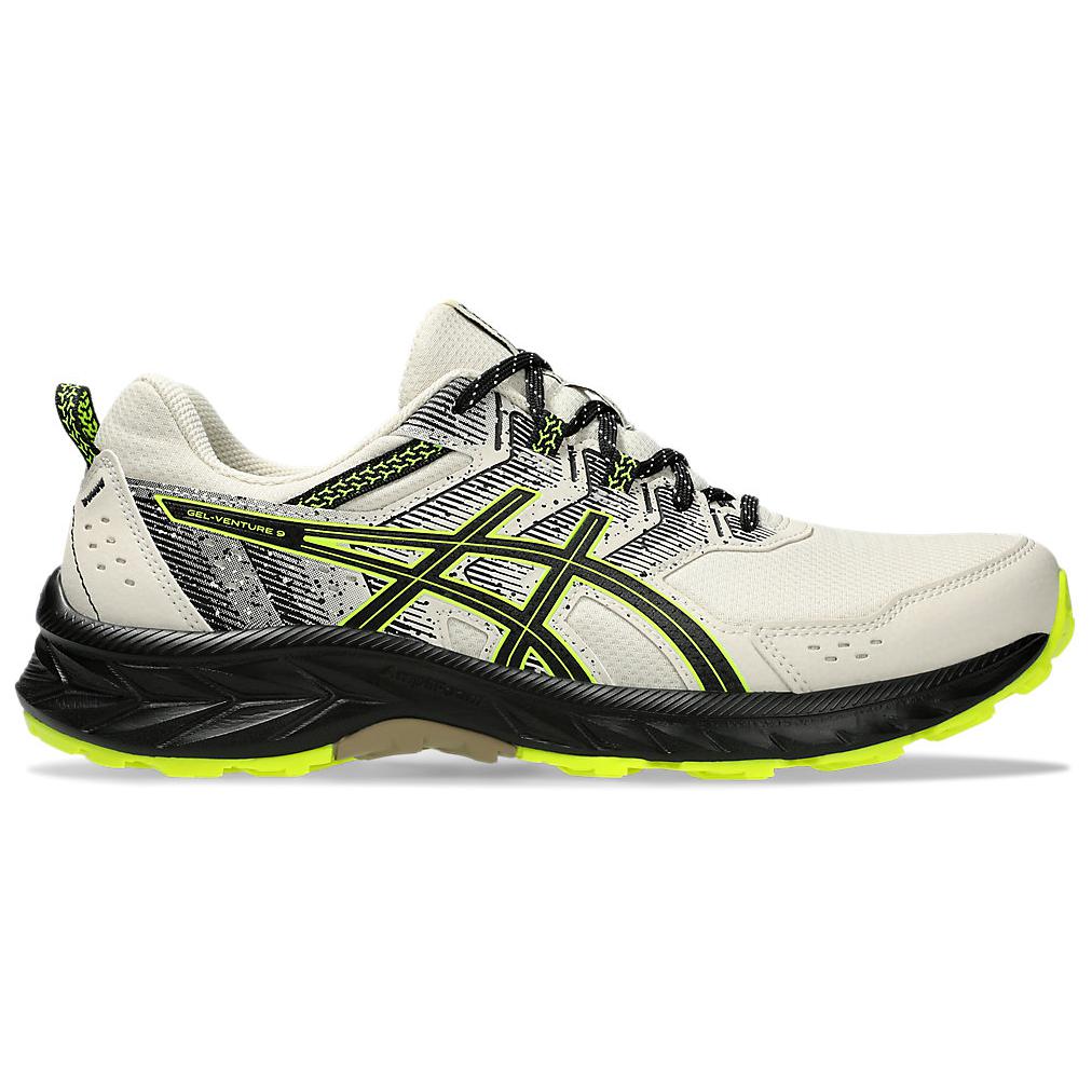 Asics Gel-Venture 9 Oatmeal Safety Yellow Men Sneakers 1011B486-250