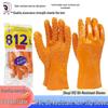 Shuyi 812 Anti-Slip Acid/Alkali Resistant Gloves for Drilling, Concrete, and Fishing.