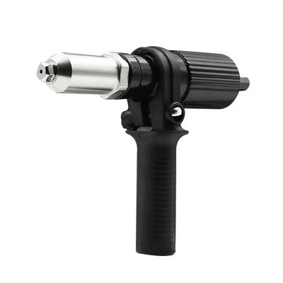 1Pc  Electric Rivet Nut Gun Riveting Tool Cordless Riveting Adapter Electric Rivet Gun Accessories