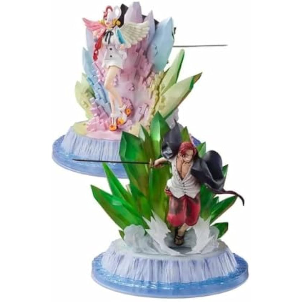 TAMASHII NATIONS Figuarts ZERO [Super Fierce Battle] One Piece Shanks & Uta -ONE PIECE FILM RED V...