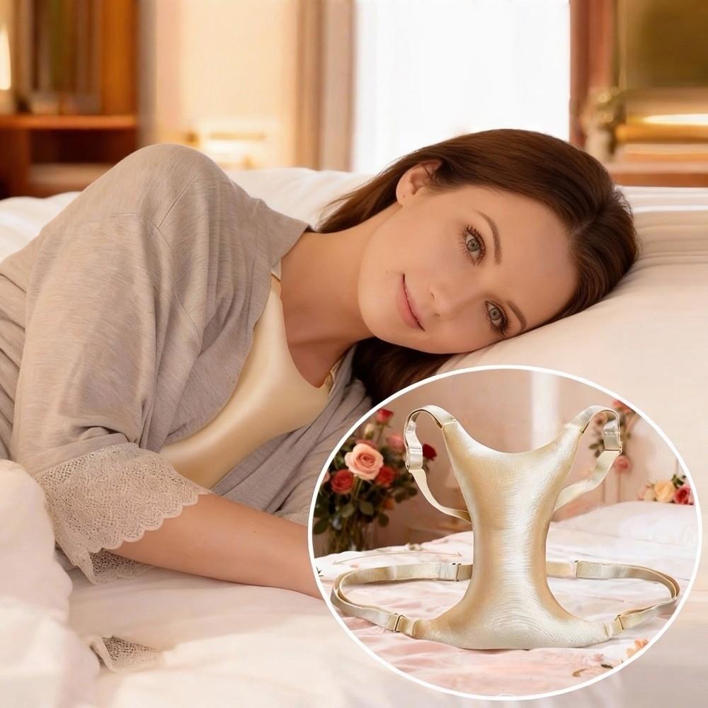 Breathable Chest Wrinkle Prevention Pillow Side Sleeping Ergonomic Breast Pillow  Female