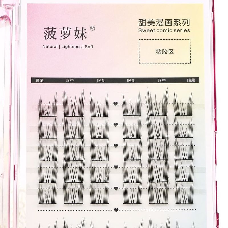 Bonnie Wisp - Cat Eye Multipack False Eyelashes Cluster