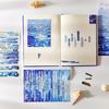 Mu Ran DIY Transparent Retro Poetry Journal Sticker Pack - Wild & Cool Decorative Stickers