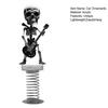 Skull Spring Car Rocking Skull Figurine Acrylic Swaying Skeleton Dashboard Decor