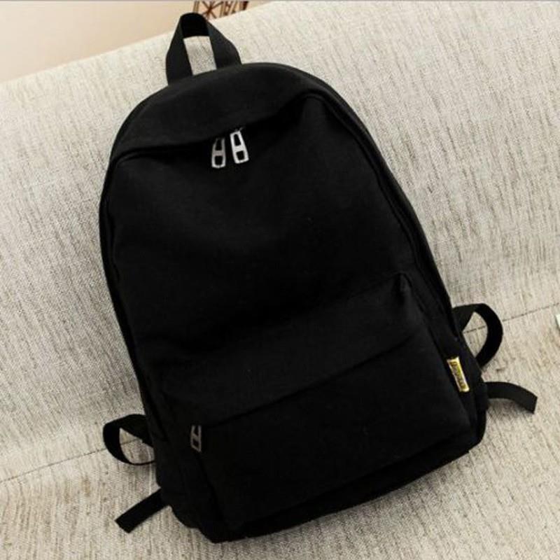 simple canvas backpack