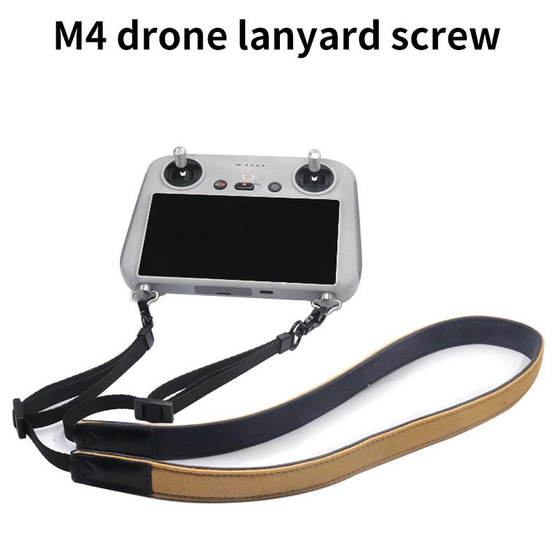 M4 Hand-Tightened Drone Quick Release Remote Control Screw Shoulder Strap Lanyard Screw Drone Accessories Suitable For Dji