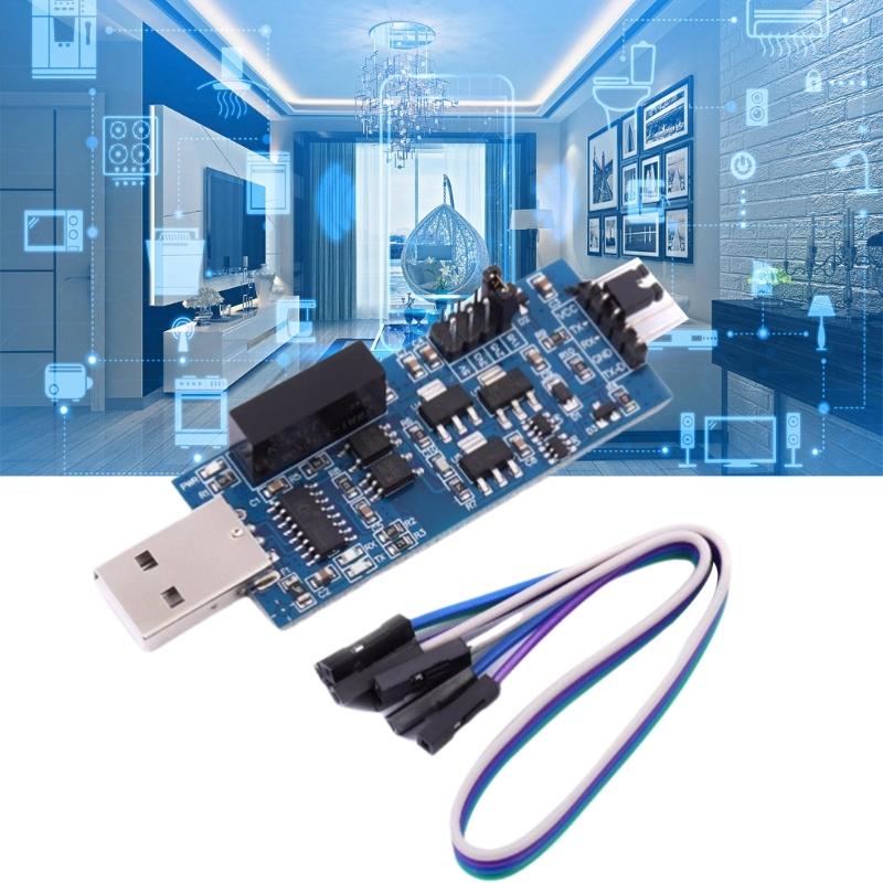 Fast Speed Optically Isolated USB To Serial Converters Module With CH340 Chipset Adjustable Signal Level And 2Mbps