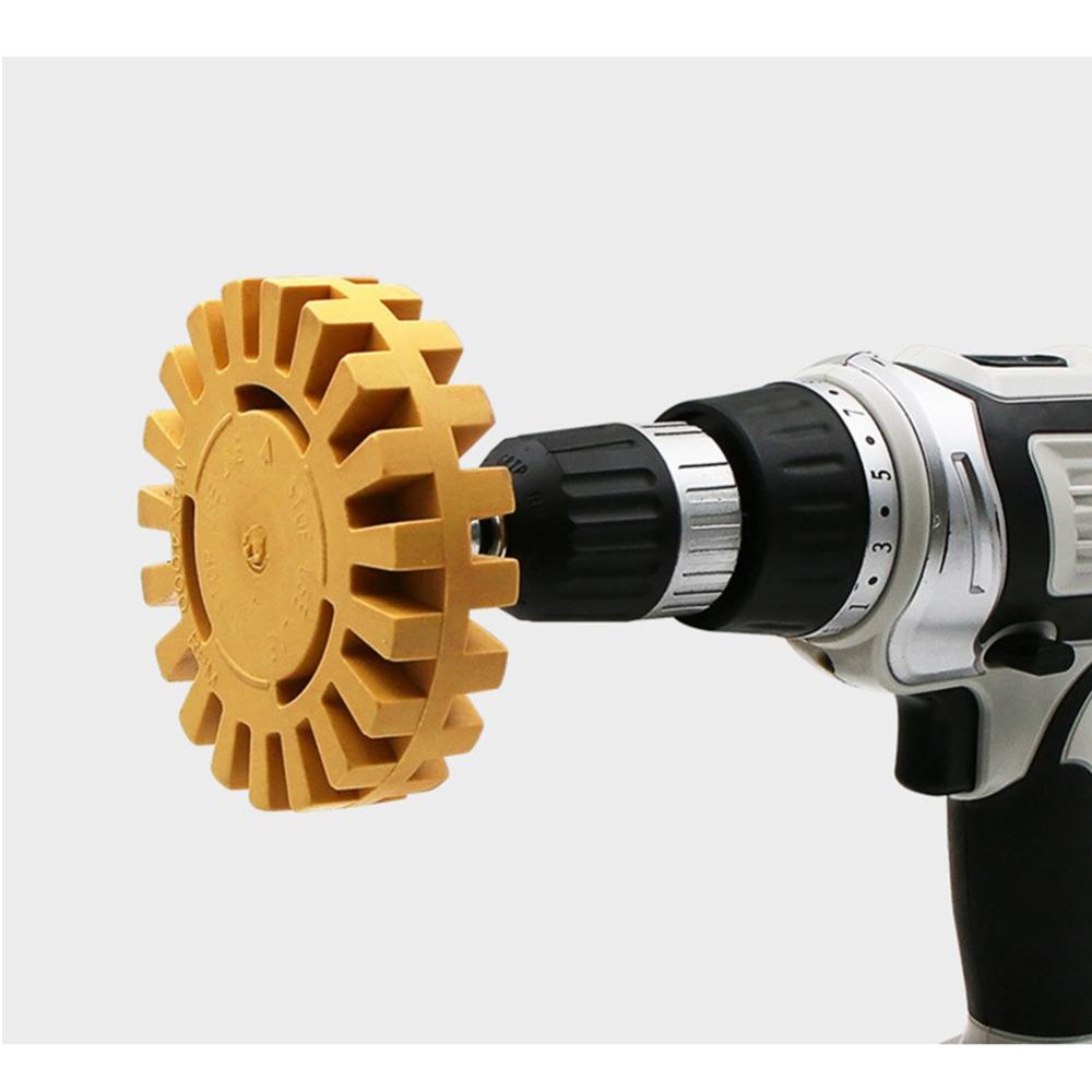 4 Inch Diameter Decal Eraser Wheel Knobby Slotted Edge Eraser Wheel Tool  Car Decal Removal