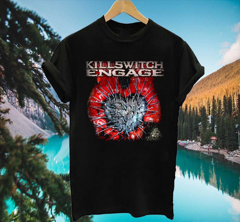 

Hot Killswitch Engage Band Cotton Full Size Unisex Black T Shirt S-4XL NL1602 Unisex T-Shirt S разноцветный