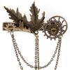 Gear Hair Clip Brooch Clip Steampunk Gear Hat Pin Decorative Corsage Pin
