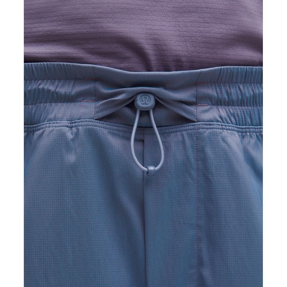 Lululemon Pace Breaker Linerless Short 7   Iridescent Cornflower Red Clay