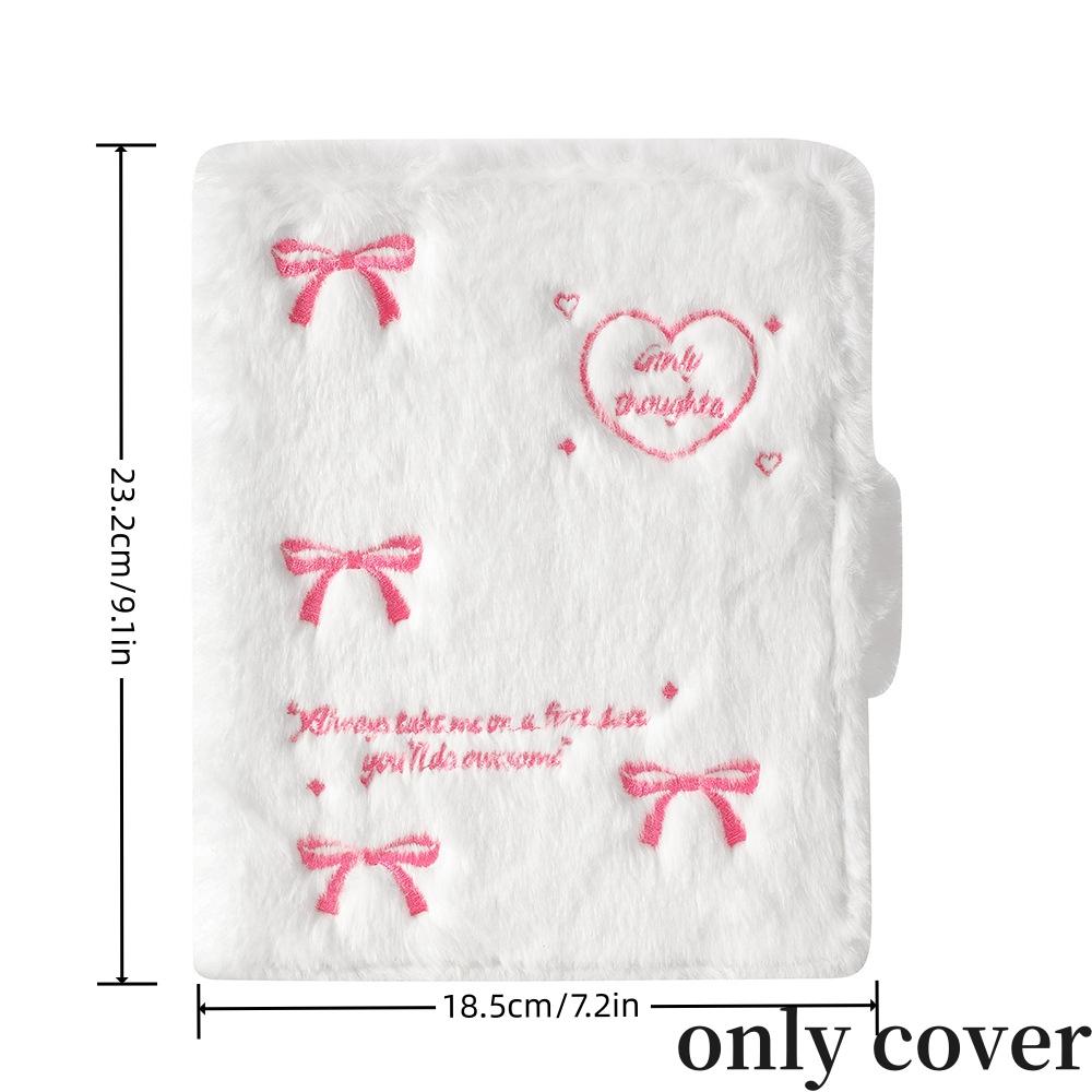 

Мягкий плюшевый держатель для карточек Kpop Pocards формата A5 с магнитной пряжкой, симпатичная карточка айдола Po Album Bowtie Po Card, коллекционная книга-переплет Pocards