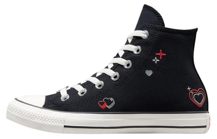 Chuck Taylor All Star Wmns Converse High 'Y2K Heart - Black' Damen A09116C