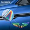 Colorful Reflective Laser Angel Wing Styling Car Trunk Door Stickers For Honda Mugen Typer ACCORD Airwave Avancier Civic INSPIRE