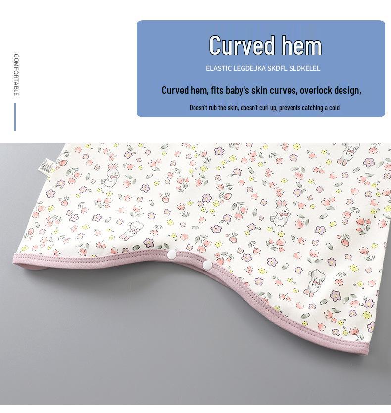 Kids' Pure Cotton Long Sleeve Anti-Kick Onesie Pajamas for All Seasons