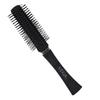 Vega Plastic Handled Round Brush, Black