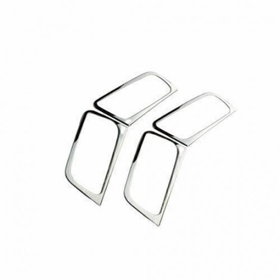 For Kia K5 Optima 11-12-13 Chrome Steel Inner Door Handle Lock Frame Trim 4PCS