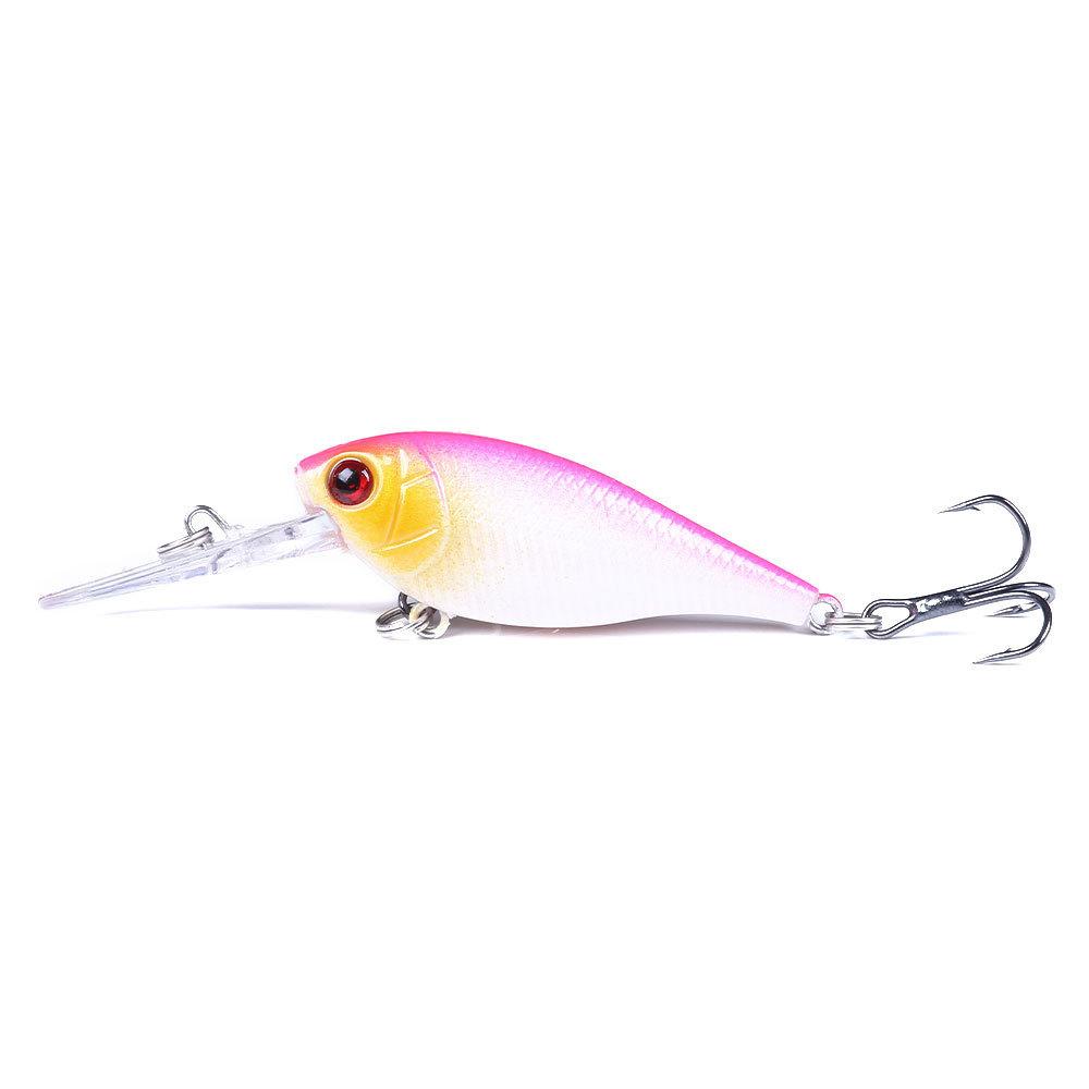 Floating Minnow Lua Bait8CM 7G 6Large Tongue Board Long Casting Bionic Lure Freshwater Saltwater Universal Fishing Bass Fake Bai