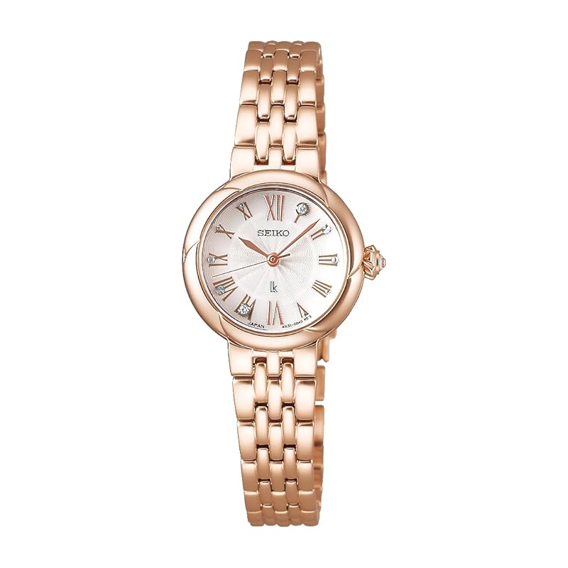 

[Seiko Watch] watch Rukia LUKIA Grow SSWA008 ladies pink gold