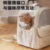 Portable Ventilated Pet Carrier Backpack Cats Small Dogs Up To 7kg Lightweight Travel Bag With Expandable Space