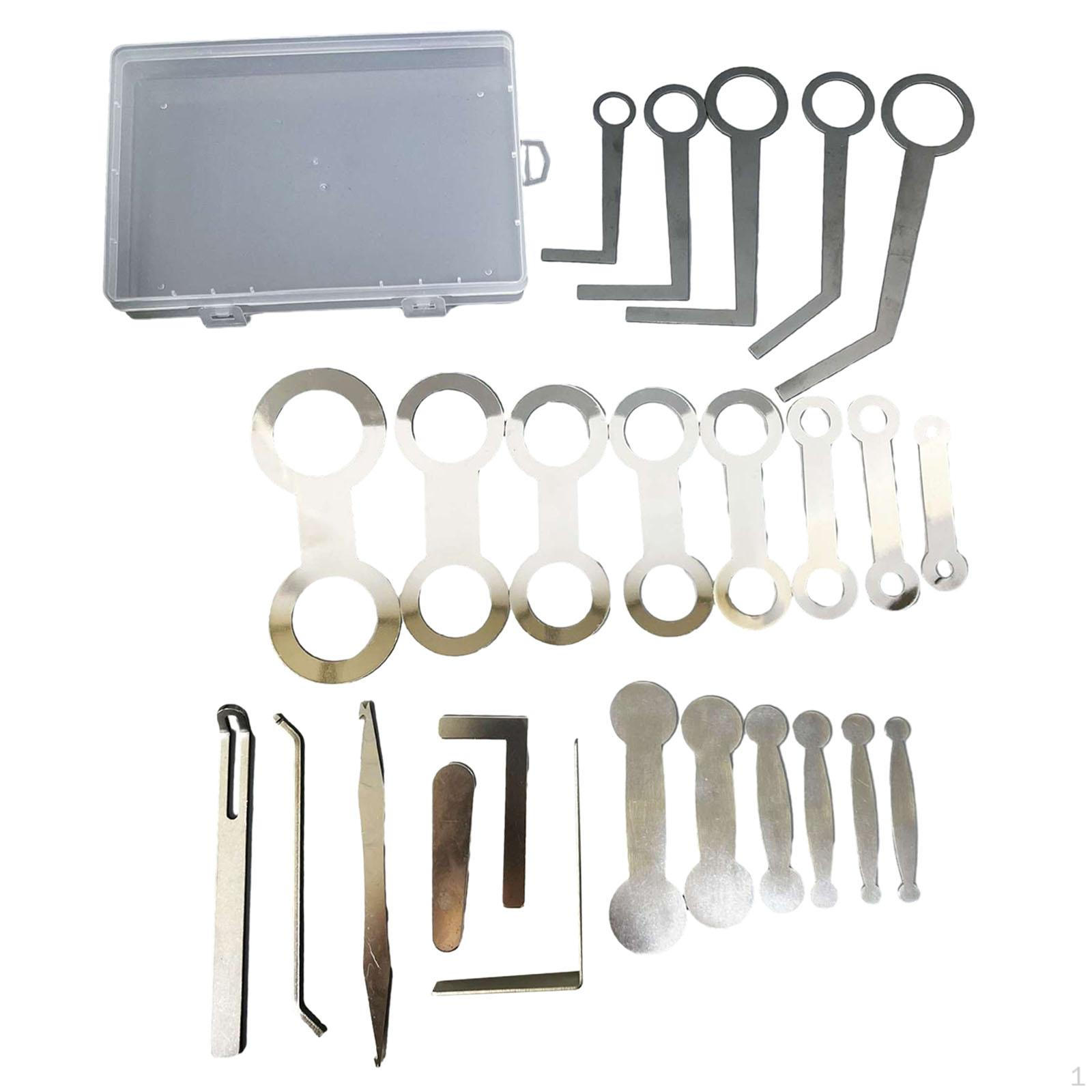 Набор инструментов для ремонта саксофона, инструменты для регулировки утечек саксофона, набор аксессуаров для музыкальных инструментов, инструменты для выравнивания подушечек