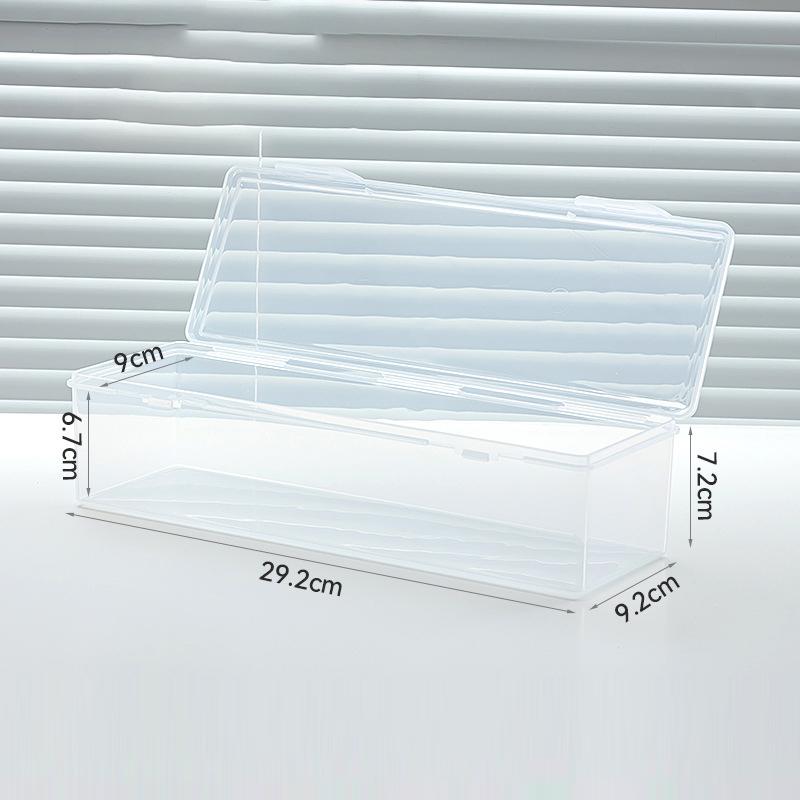 Clear Plastic Card Storage Box 550+ Capacity Adjustable Dividers for Game Cards | Customizable Compartments & Durable Organizer