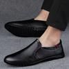 New casual leather shoes breathable British soft-soled lazy driving shoes Doudou shoes