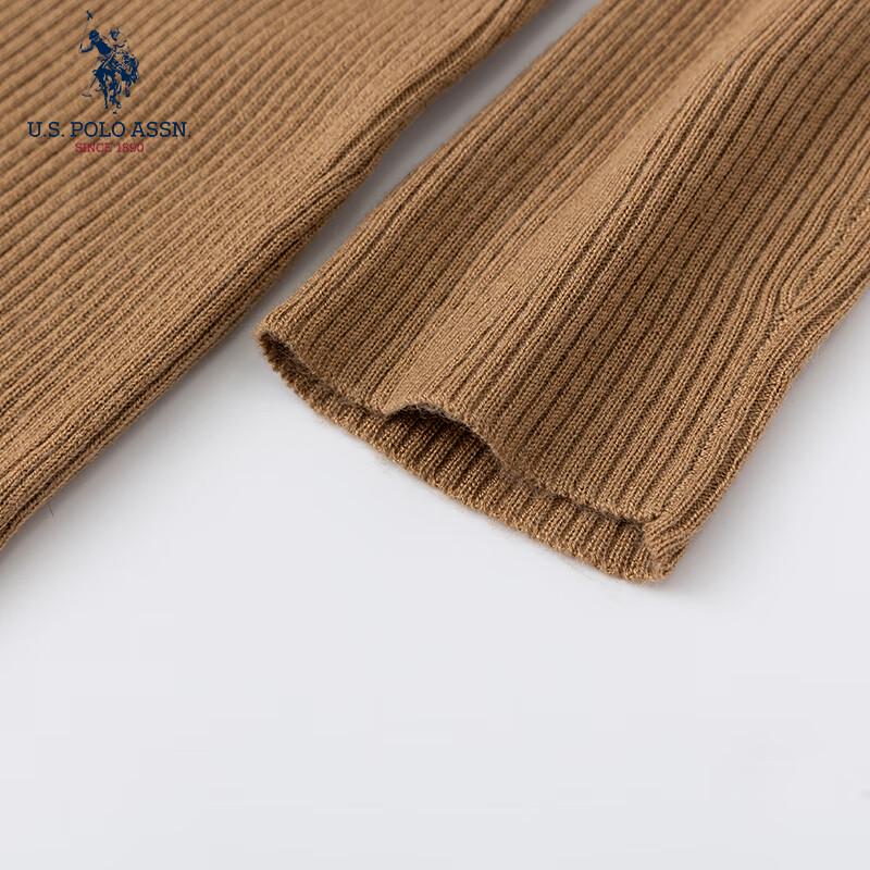 U.S. Polo Assn. Women's Pure Color Wool Blend Knit Sweater