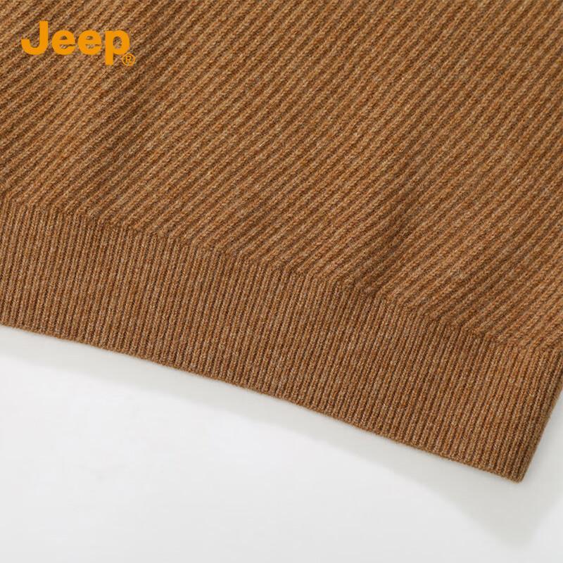 Jeep Men's Half-Zip Wool Blend Pullover