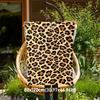 1PC Leopard PrintOutdoor Flannel Blanket - Soft Plush Decor for Picnics, camping, Bedroom, Playroom, Office, or Lunch Break 1225A