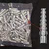 50Pcs Carbon Steel Expansion Screws Concrete Wall Anchors Expansion Bolt Fastener Pipe Drilling Plug Easy To Use