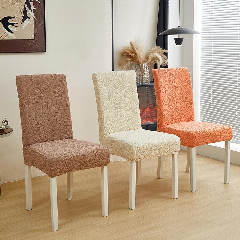 New One-piece Chair Cover, Home Hotel Dining Chair Cover All-inclusive Four-season Universal Thickened Elastic Stool Cover