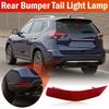 1pc Car Rear Bumper Reflector Brake Light Turn Signal Fit for Nissan Rogue 2017- Fog Light Car Rear Bar Light Assembly