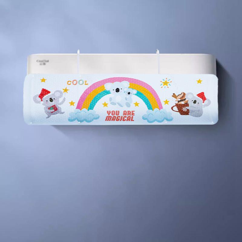 Household Hanging Air Conditioner Windscreen Perforation-free Universal Windscreen for Infants In Confinement To Prevent Direct Blowing Windscreen
