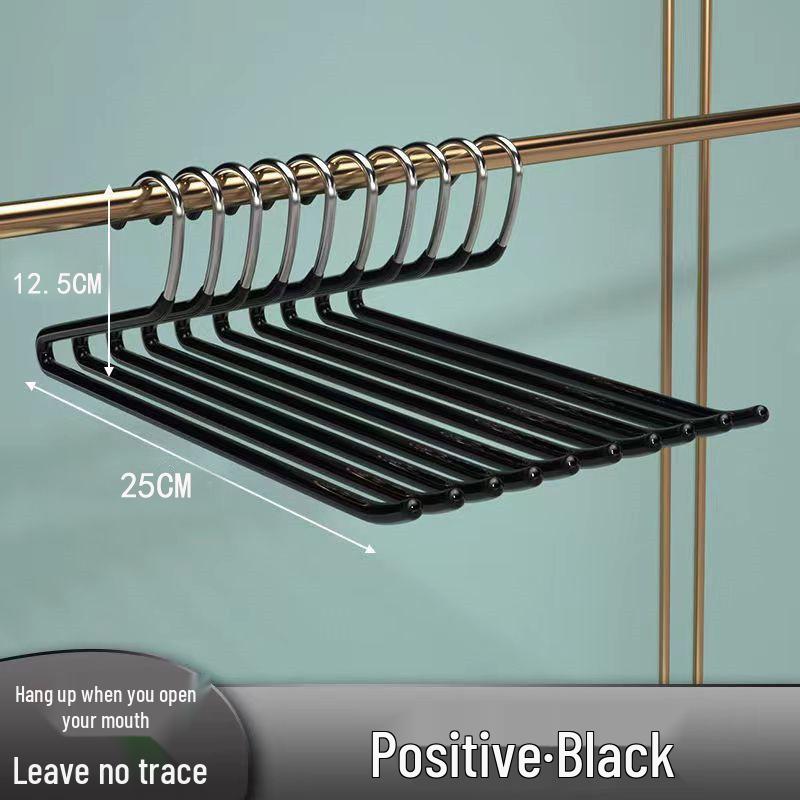 Telescopic Trouser Rack: Wardrobe Vertical Pull-Out Hanger with Multi-Functional Storage.