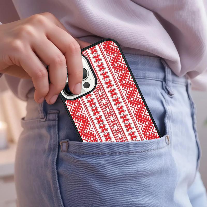 Ukrainian Pattern Phone Case For IPhone 18 17 Air 15 16e 14 13 Pro Max Coque 12 11 Pro Max PLUS cover