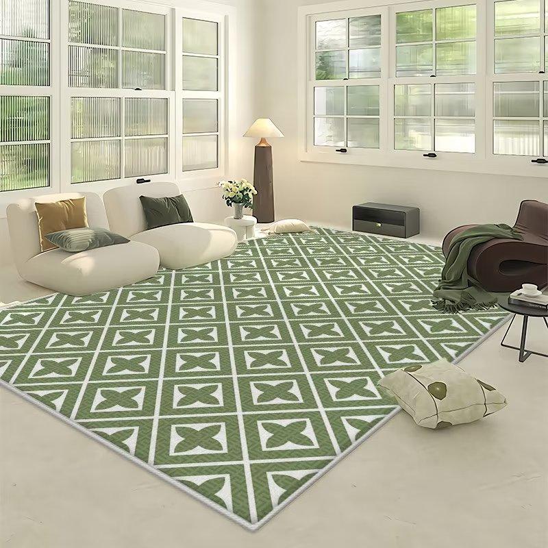 Simple Living Room Carpet Coffee Table Modern Large Area Household Use Anti Slip Room Bedroom Bedside Mat