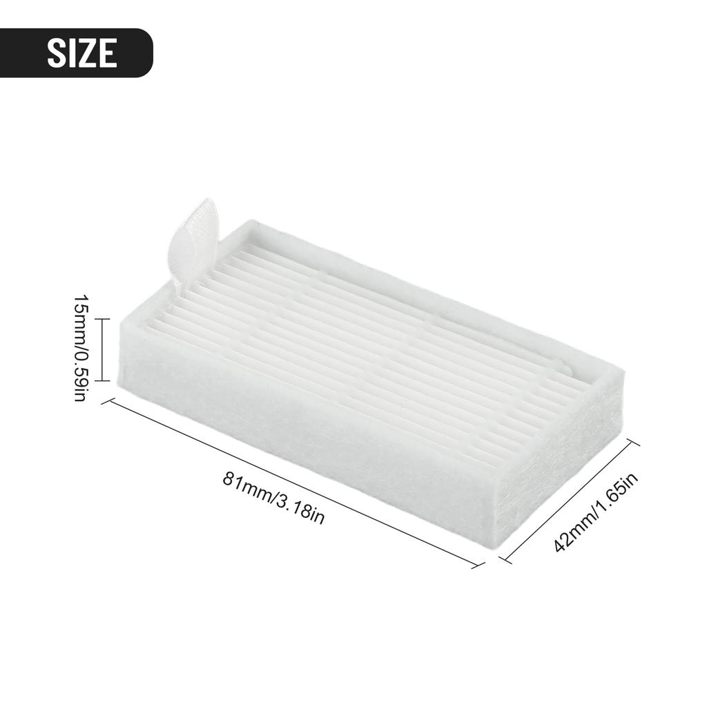 Side Brush Filter For Medion Garden Vacuum Cleaner 10pcs/Set Accessories Cleaning Home MD 19500/19510/19 511/19900