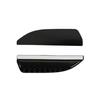 2Pcs Real Carbon Fiber Black Mirror Rain Eyebrow Visor Guard Car Accessories