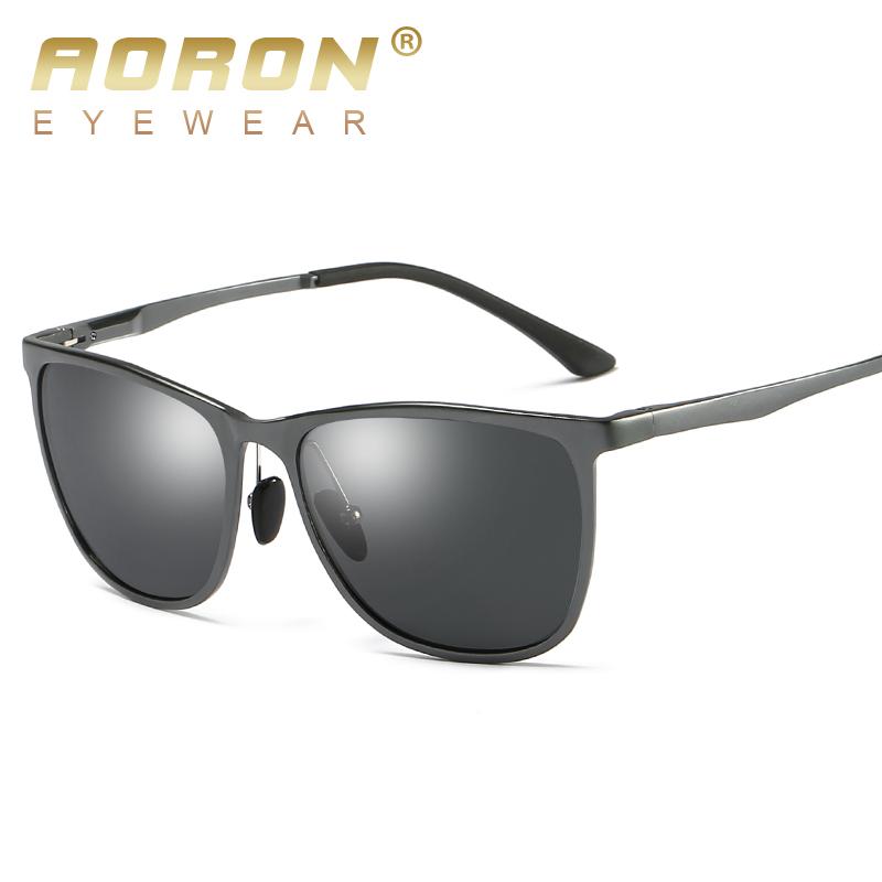 

AORON поляризационные солнцезащитные очки в алюминиево-магниевой оправе для улицы с антибликовым покрытием UV400, очки для вождения, спортивные очки для рыбалки для мужчин и женщин