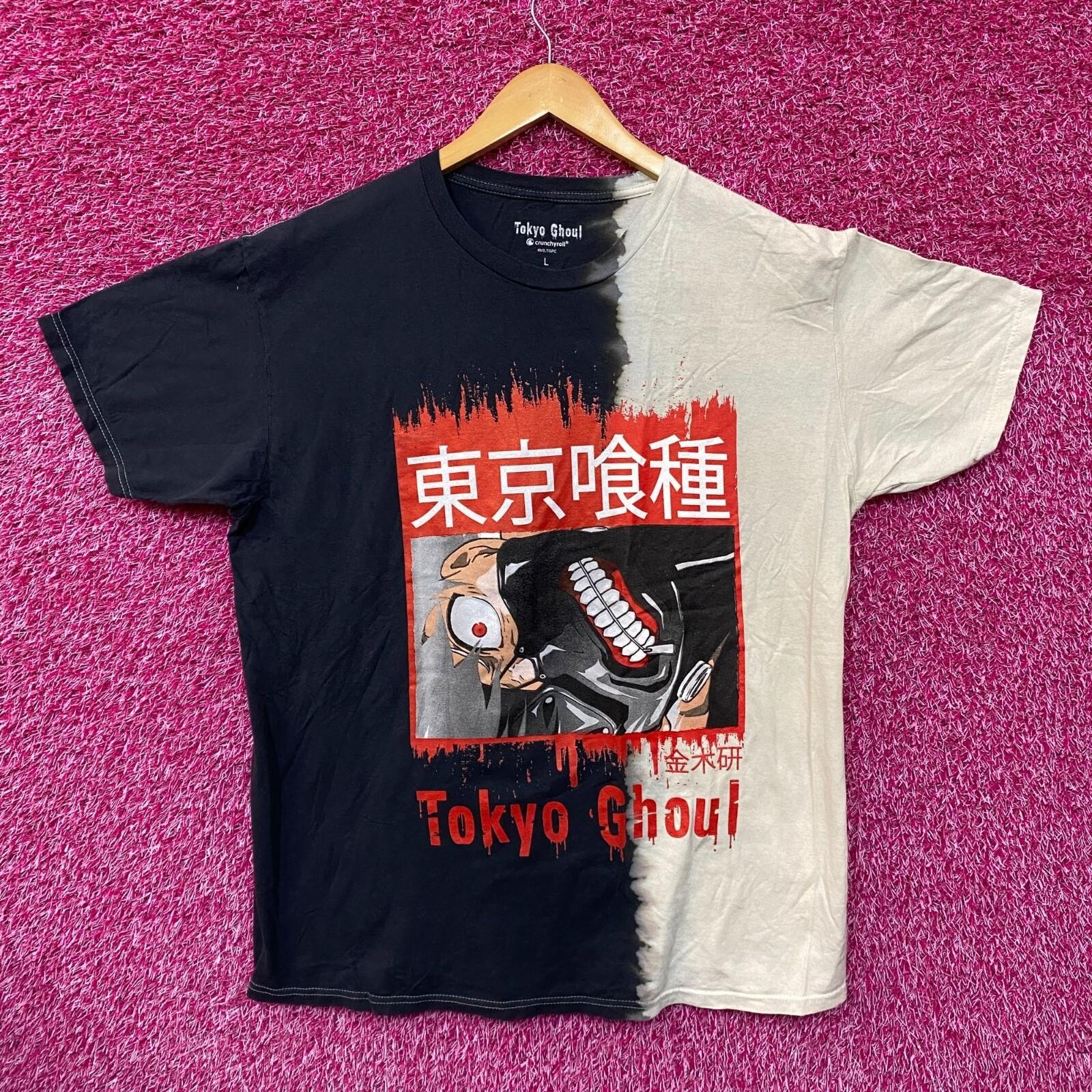 Tokyo Ghoul Ken Kaneki Anime Crunchyroll Split Dye L S