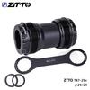 ZTTO Bicycle T47 Bottom Bracket 24 Crankset Dub 29 30mm Sealed Bearing Thread 47 68 73mm Shell 28.99mm Spline Axis MTB Road Bike