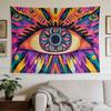 A Stylish Tapestry,Psychedelic Eye Artwork, Perfect for Home Bedroom Dorm Wall Decor.