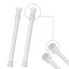 4PCS/Lot Modifiable Bathroom Curtain Rods Rustproof PVC Substance Quick Installation Household items