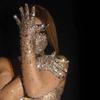 1pair Masquerades Meshes Gloves Ladies' Dress Gloves Luxurious Meshes Mittens for Photographic and Theme Parties